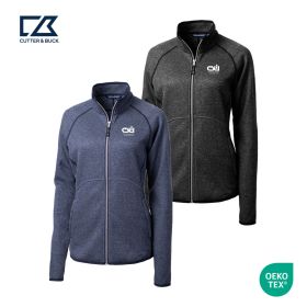 Cutter & Buck Mainsail Sweater-Knit Women's Full Zip Jacket. LCO00059