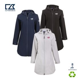 Cutter & Buck Camano Everyday Stretch Recycled Womens Water Resistant Jacket. LCO00077