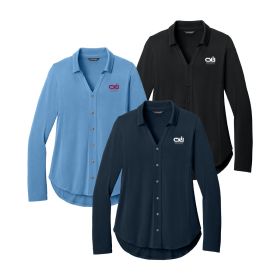 Ladies' Luxe Kit Button Tunic. LK5602