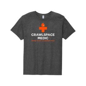Crawlspace Medic - Jerzees Premium T-Shirt w/ Full Front. 560M - DF/FF