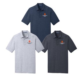 Crawlspace Medic - Digi Heather Performance Polo. K574