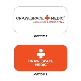 Crawlspace Medic - Reflective Full Color Custom Laminate License Plates. (Lot of 10) FPL-WHITEREFLECTIVE