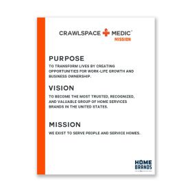 Crawlspace Medic - Mission Poster, 18x24 (Sold Individually).