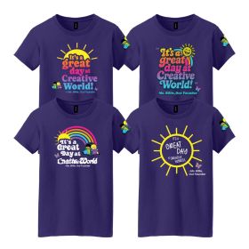 GREAT DAY - Ladies' Heavy 100% Cotton T-Shirt - DF/FF