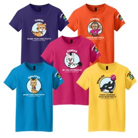 MASCOT SLOGAN - Ladies' Heavy 100% Cotton T-Shirt. 5000L - DF/FF