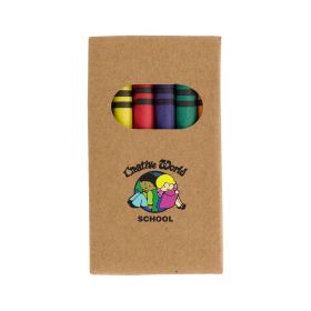 6-Piece Crayon Set (LOTS OF 24). 460