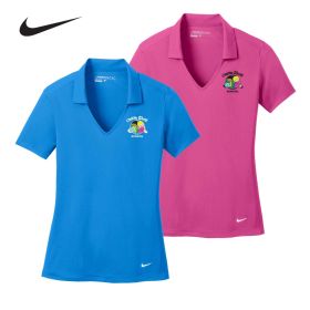 CWS - Nike Ladies' Dri-FIT Mesh Polo. 637165 - EMB