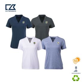 Cutter & Buck Forge Heathered Stretch Womens Blade Top. LCK00153 - DF/LC