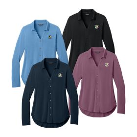 Ladies' Luxe Kit Button Tunic. LK5602