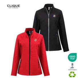 Clique® Tempo Stretch Full Zip Women's Softshell Jacket. LQO00068