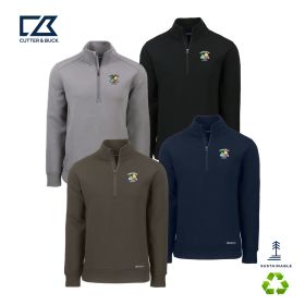 C&B Roam Eco Recycled 1/4-Zip Men's Pullover. MCK01308 