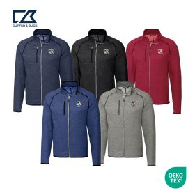 C&B Mainsail Sweater-Knit Mens Full Zip Jacket. MCO00050 EMB/2LOC