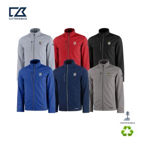 C&B Evoke Softshell Recycled Full Zip Men's Jacket. MCO00078 EMB/3LOC