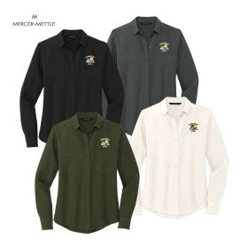 Mercer+Mettle&trade; Women's Stretch Crepe Long Sleeve Camp MM2013