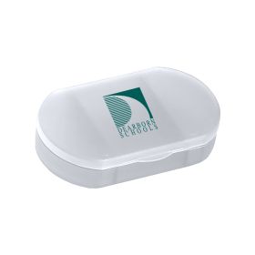 Oval Shape Pill Holder (LOTS OF 24). 7531