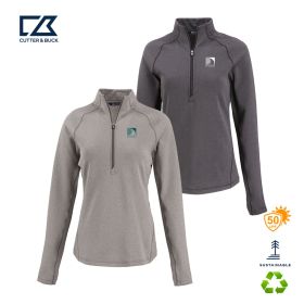C&B Ladies' Peshastin Fleece Recycled Half Zip Pullover. LCK00182