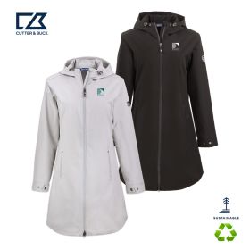 Cutter & Buck Camano Everyday Stretch Recycled Womens Water Resistant Jacket. LCO00077