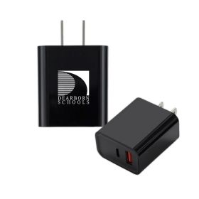 Leeman&reg; 20W Dual Wall Adapter. LG262