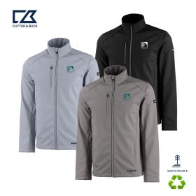 Cutter & Buck Evoke Softshell Recycled Full Zip Men's Jacket. MCO00078