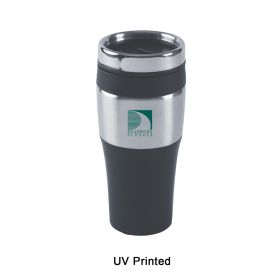 16 oz Silver Streak Travel Mug (Sold Individually). MG410