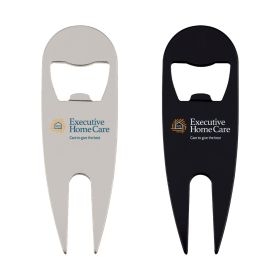 Aluminum Divot Tool with Bottle Opener (LOTS OF 24). 7270