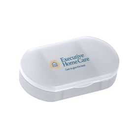 Oval Shape Pill Holder (LOTS OF 24). 7531