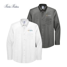 Brooks Brothers&reg; Wrinkle-Free Stretch Pinpoint Shirt. BB18000