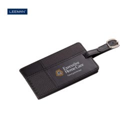 Leeman Tuscany™ Duo-Textured Luggage Tag (2 Pack). LG-9325