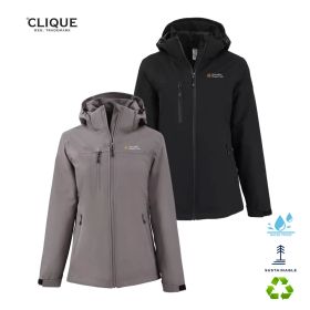 Clique Cornice 3-in-1 Waterproof Parka + Inner Layer Full Zip Ladies' Jacket System. LQO00071