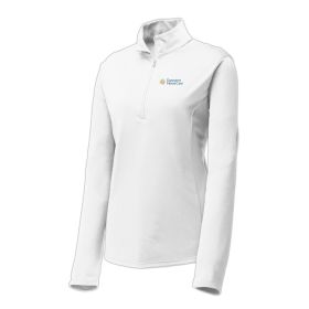 Ladies' PosiCharge 1/4-Zip Pullover. LST357 - DF/LC