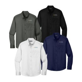 Men's Long Sleeve SuperPro React&trade; Twill Shirt. W808