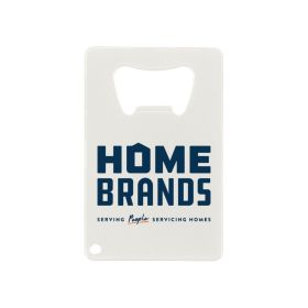 Home Brands - Credit Card Shaped Bottle Opener (LOT OF 24). 178-CARDOPENER
