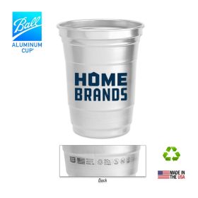 Home Brands - Top Cup by Ball™ 16 Oz. Aluminum Cup (LOTS OF 48). 50606