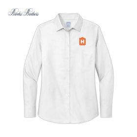 Home Brands - Brooks Brothers&reg; Ladies' Wrinkle-Free Stretch Nailhead Shirt. BB18003