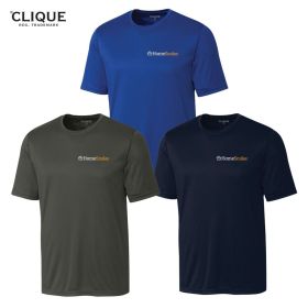 Clique Spin Eco Performance Jersey Short Sleeve Mens Tee. MQK00076 - DF/LC/FB