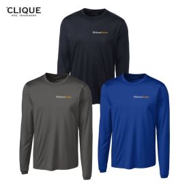 Clique Spin Eco Performance Jersey Long Sleeve Mens Tee. MQK00078 - DF/LC/FB