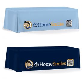 8' Premium Draped Standard Table Cover. 201992