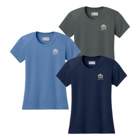 ALT LOGO - A4 Women's Cooling Performance Short Sleeve Tee. A4NW3201 - DF/LC/FB
