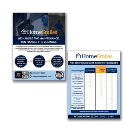 Commercial Flyers 2 Sided, 8.5 x 11 (Min 100)