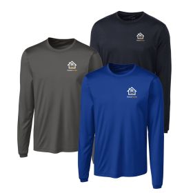 ALT LOGO - Clique Spin Eco Performance Jersey Long Sleeve Mens Tee. MQK00078 - DF/LC/FB