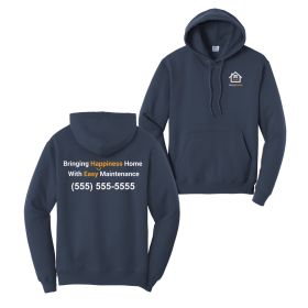 Full-Zip Hooded Sweatshirt. PC78ZH - DF/LC/FB