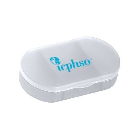 Oval Shape Pill Holder (LOTS OF 24). 7531