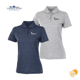 CR Ladies' Space Dye Performance Polo. 2814