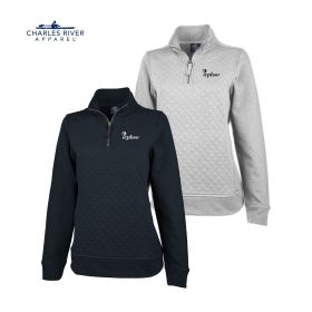 CR Ladies' Franconia Quilted 1/4 Zip. 5368 