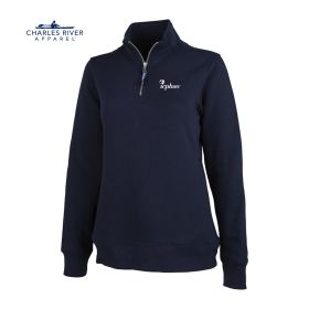CR Ladies' Crosswind 1/4Zip Sweatshirt. 5459