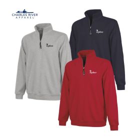 CR Unisex Crosswind 1/4-Zip Sweatshirt. 9359