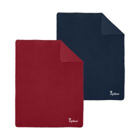 Value Fleece Blanket with Strap. BP10 - EMB