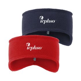 Stretch Fleece Headband. C910 - EMB/FF