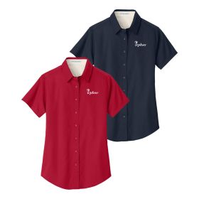 Ladies' Short Sleeve Easy Care Shirt. L508