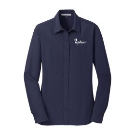 Ladies' Dimension Knit Dress Shirt. L570